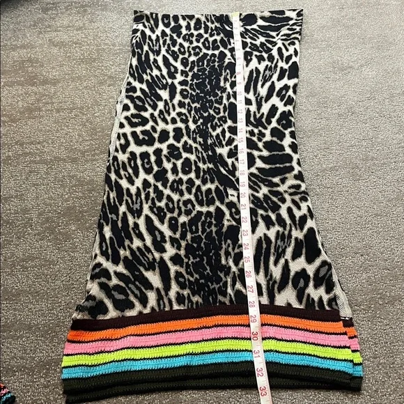 NWT Lisa Todd Cotton Scarf and Hat Set in Chalk Combo - Picture 6 of 8